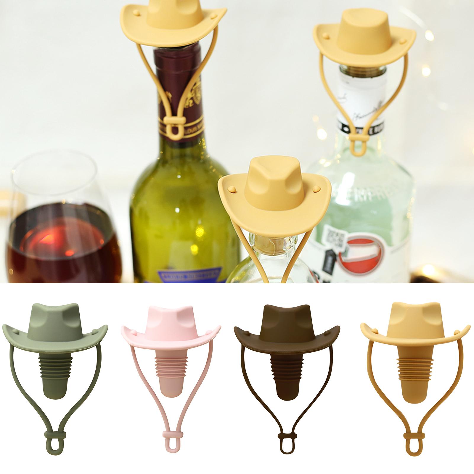 Kitchen Gadgets Men - Topi Koboi Penutup Botol Anggur Topi