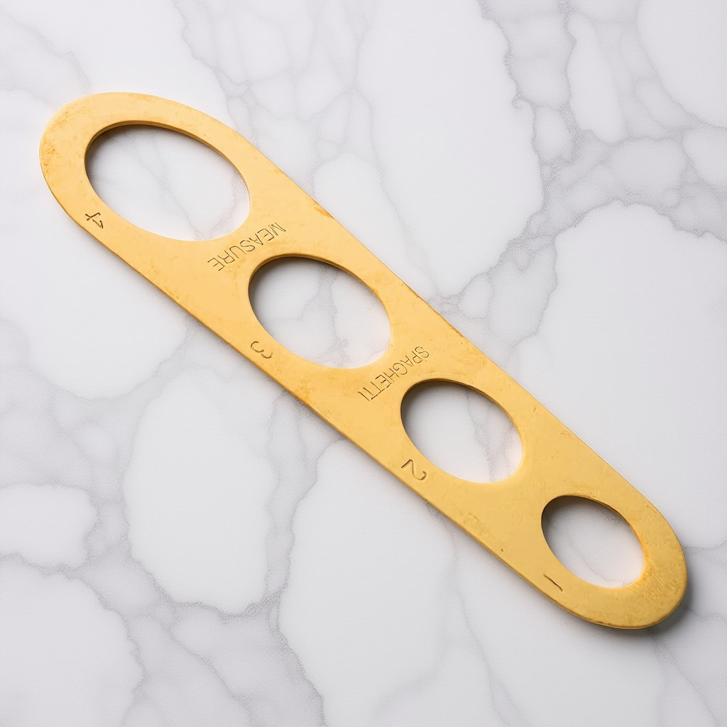 Pasta Measuring Tool - Penggaris Pengukur Spaghetti dari Baja Tahan