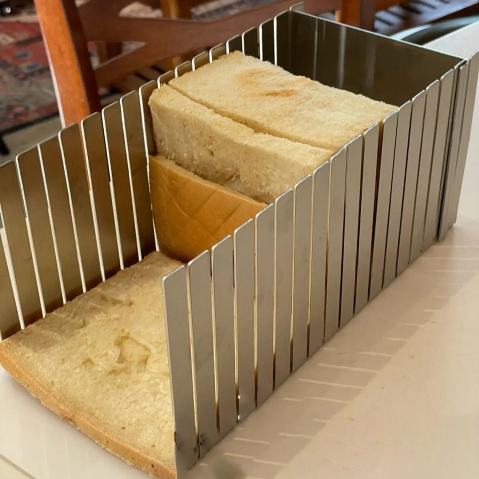 Kitchen Gadgets Guide - Alat Pemotong Roti Stainless Steel, Peralatan