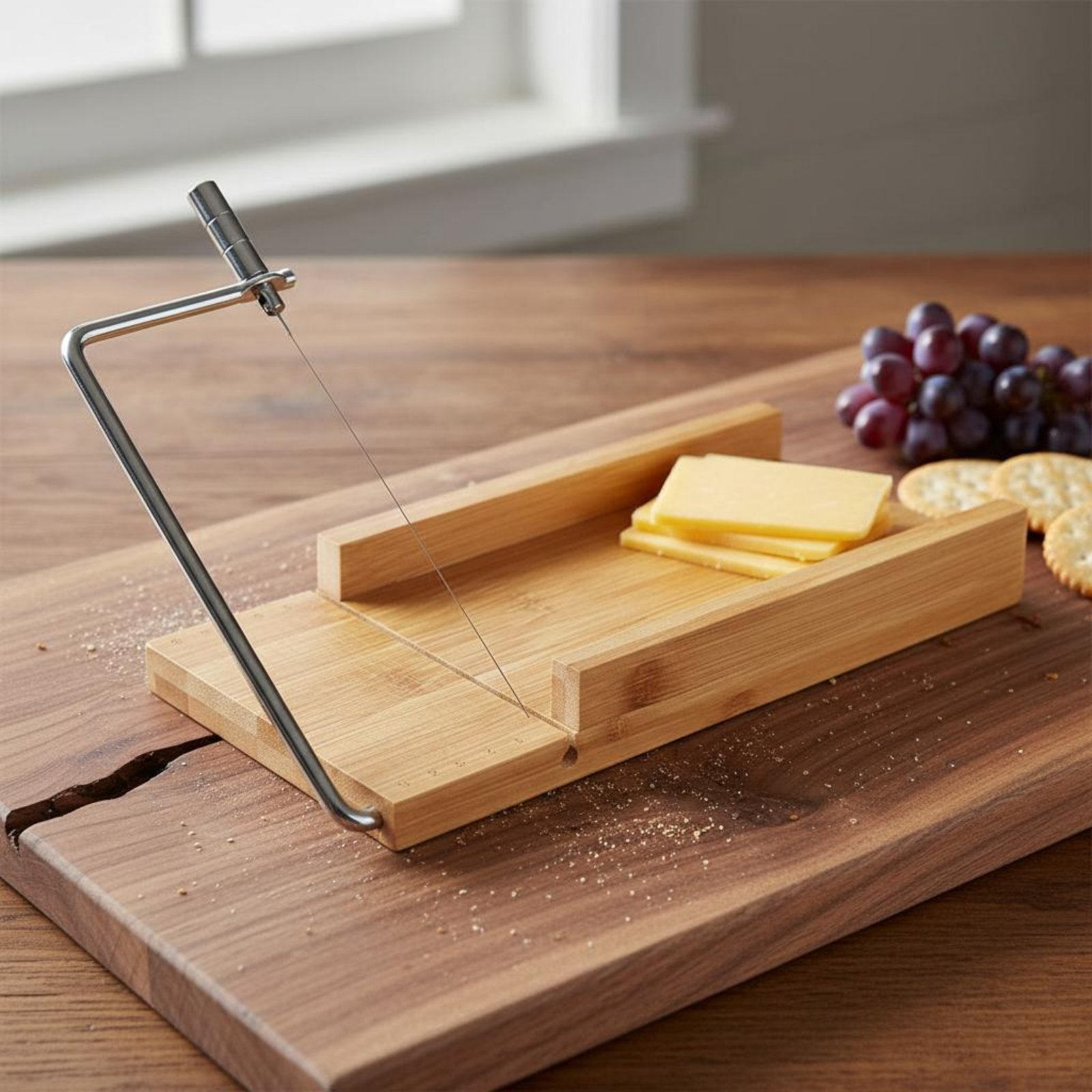 Bamboo Cutting Board - Papan Pemotong Kawat yang Tahan Lama,