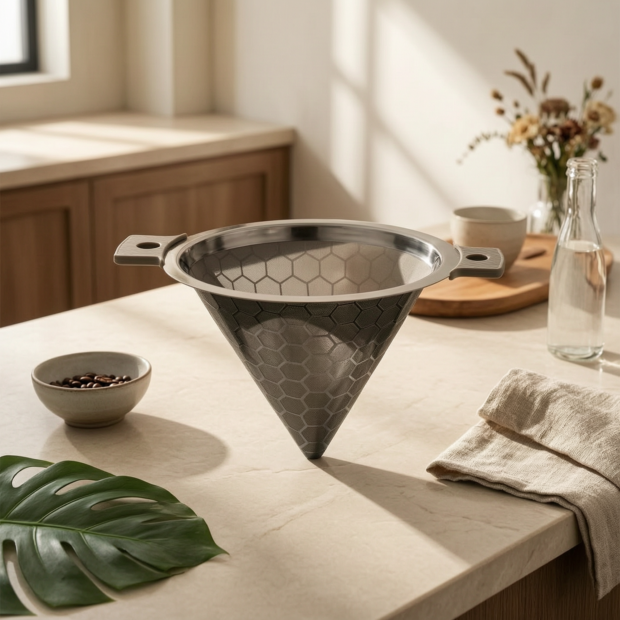 Stainless Steel Strainer - Saringan Teh Susu Dapat Digunakan Kembali