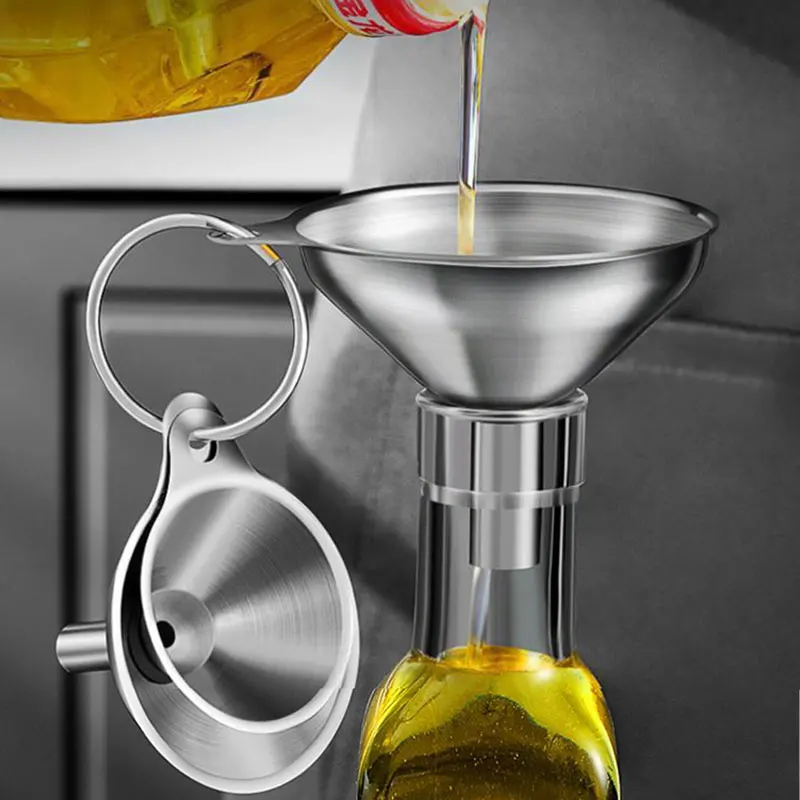 Kitchen Gadgets Worth Buying - 3 buah Set corong dapur baja