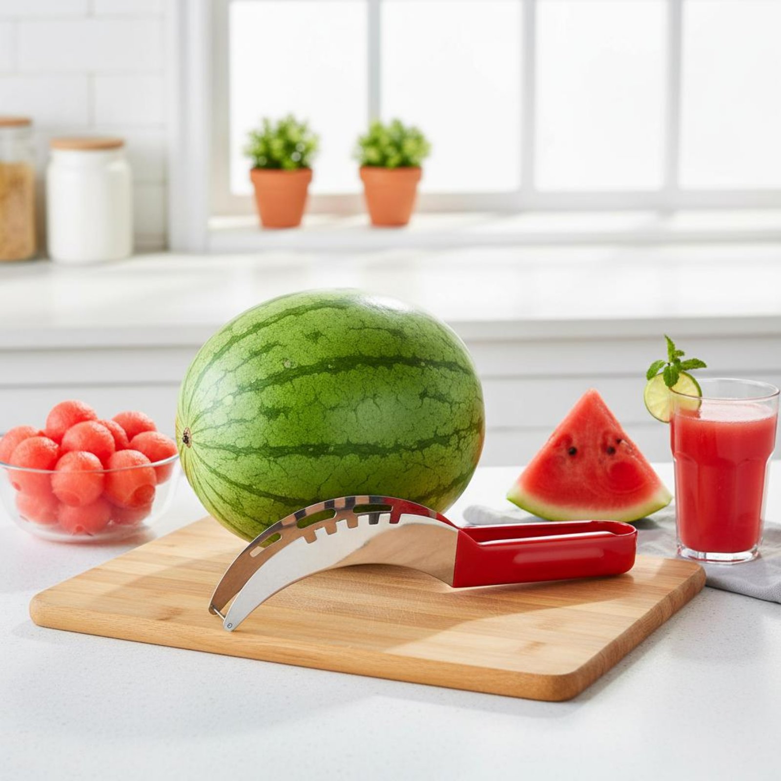 Kitchen Gadgets And Tools - Pemotong Kubus Semangka Bahan Food Grade
