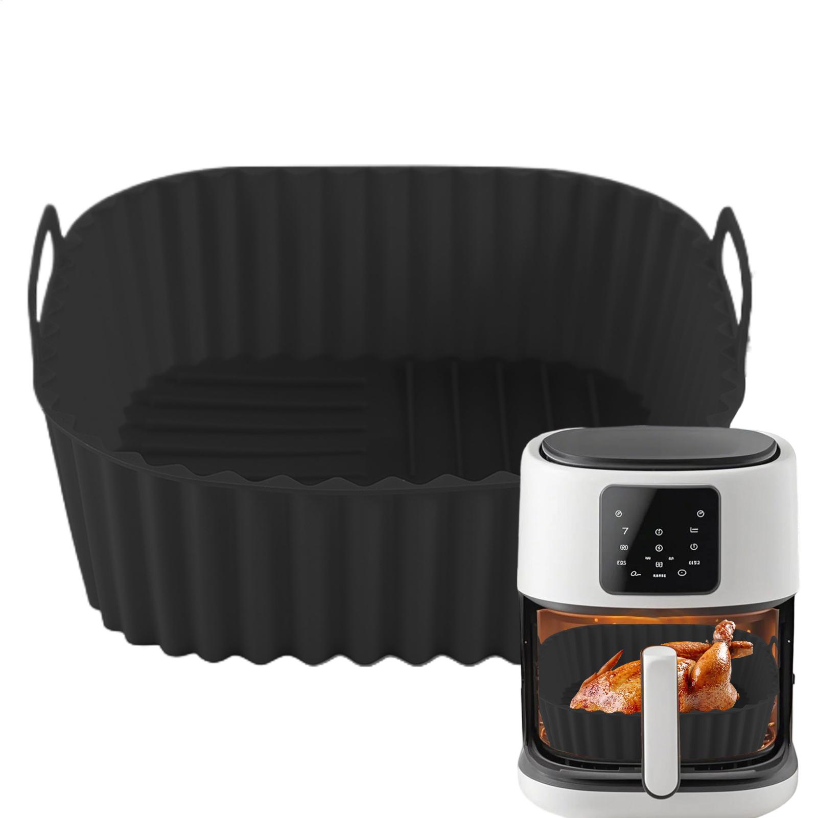 Kitchen Gadgets Men - Alas Silikon untuk Air Fryer, Loyang