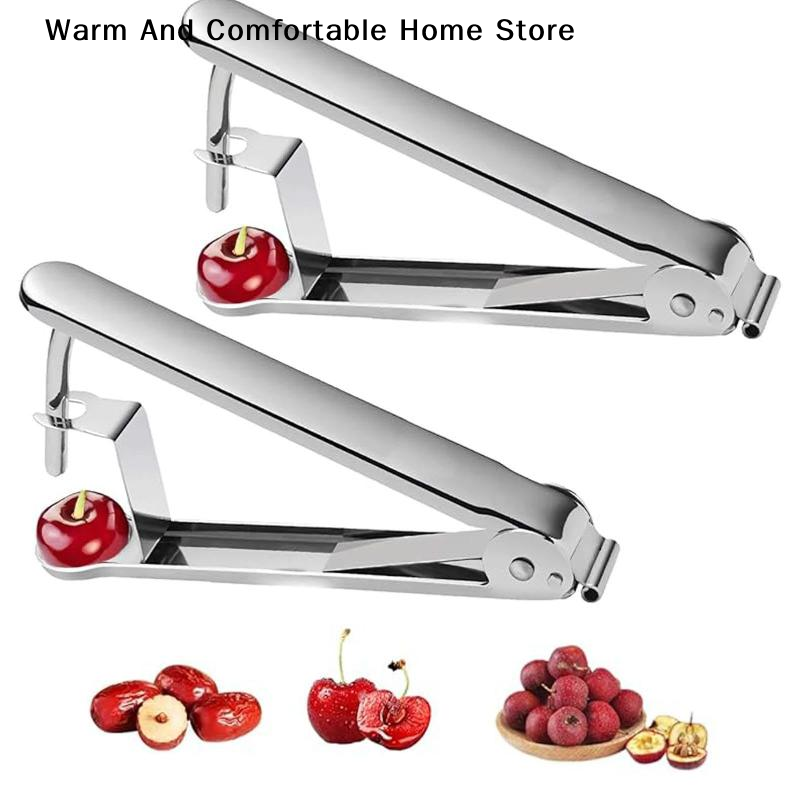 Kitchen Gadgets And Tools - Penghilang Biji Multifungsi untuk Ceri, Hawthorn,