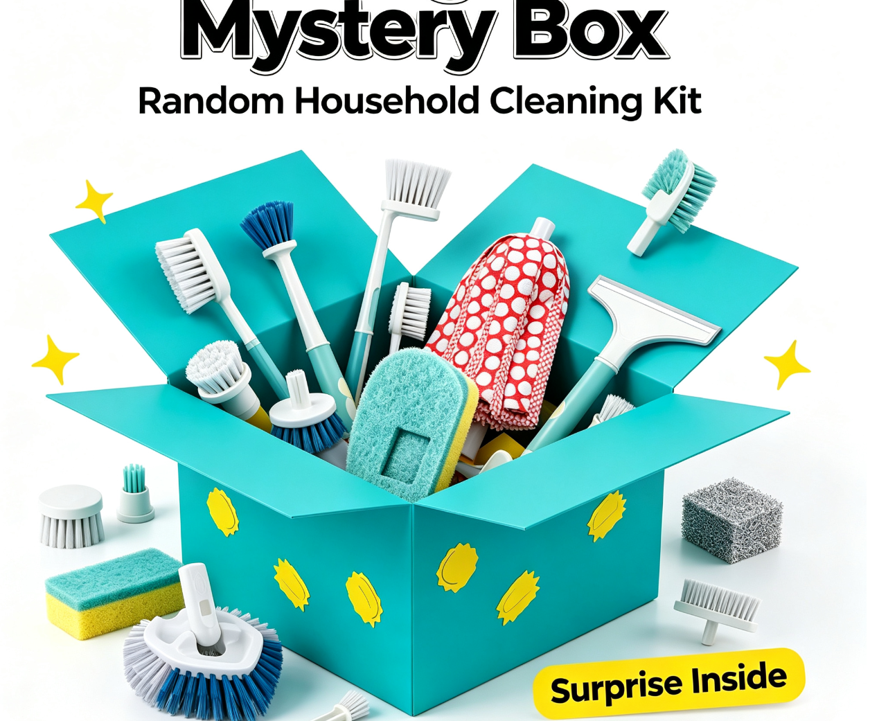 Kitchen Gadgets For The Blind - Kotak Misteri Perlengkapan Pembersih Dapur Rumah