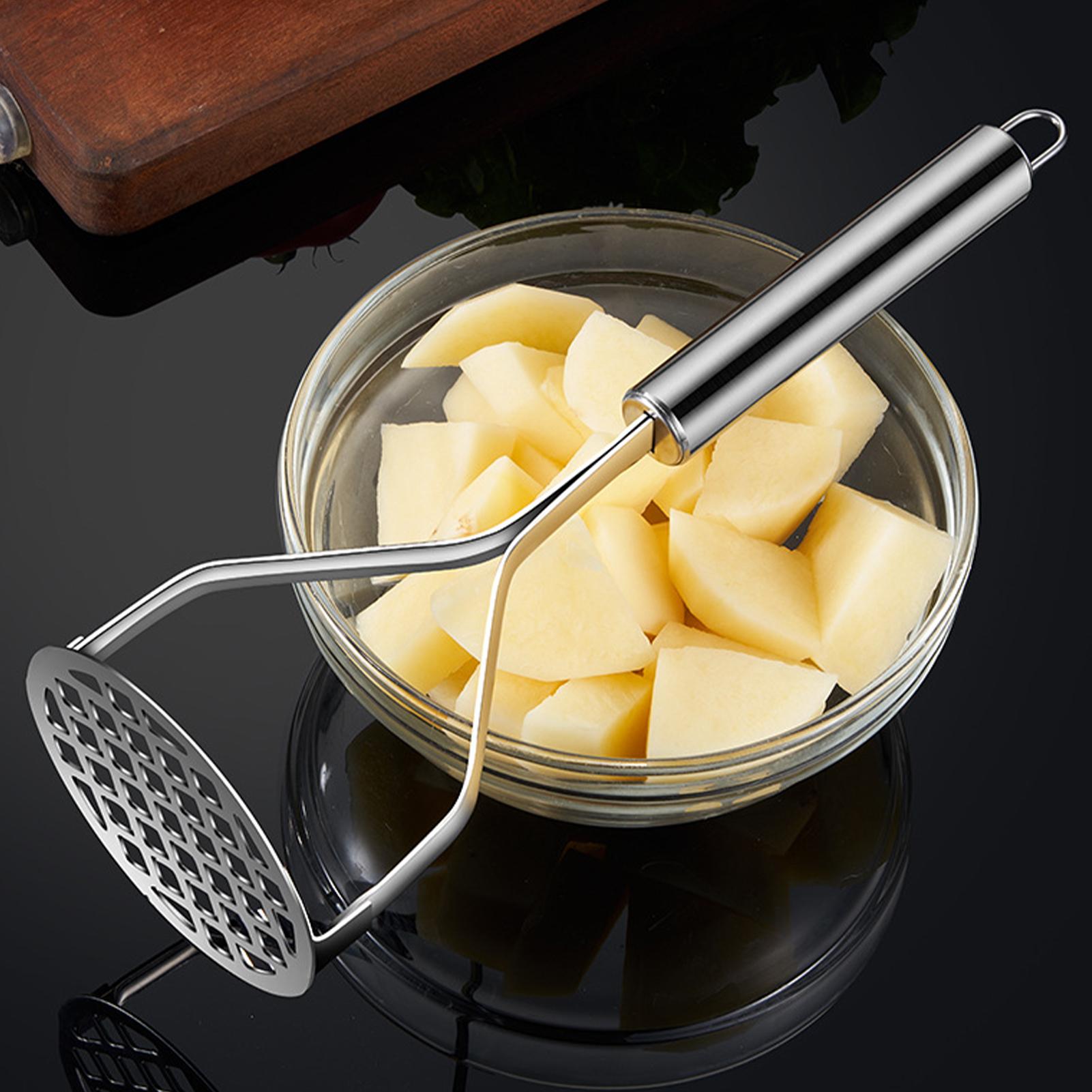 Kitchen Gadgets Men - Penghancur Kentang Manual Stainless Steel, Mesin