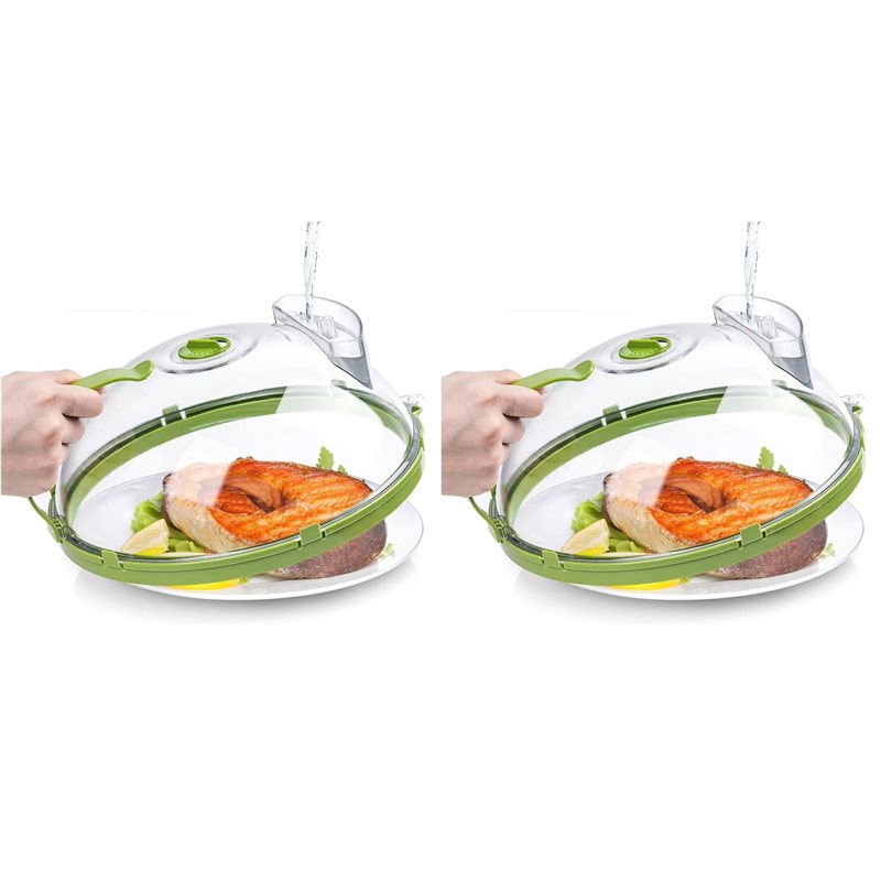 Kitchen Gadgets Brand - 【BARU】2X Penutup Microwave Anti Percikan dengan