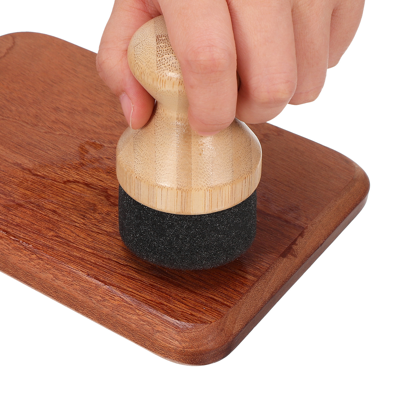 Bamboo Cutting Board - Alat Pemulas Minyak Talenan, Kuas Lilin