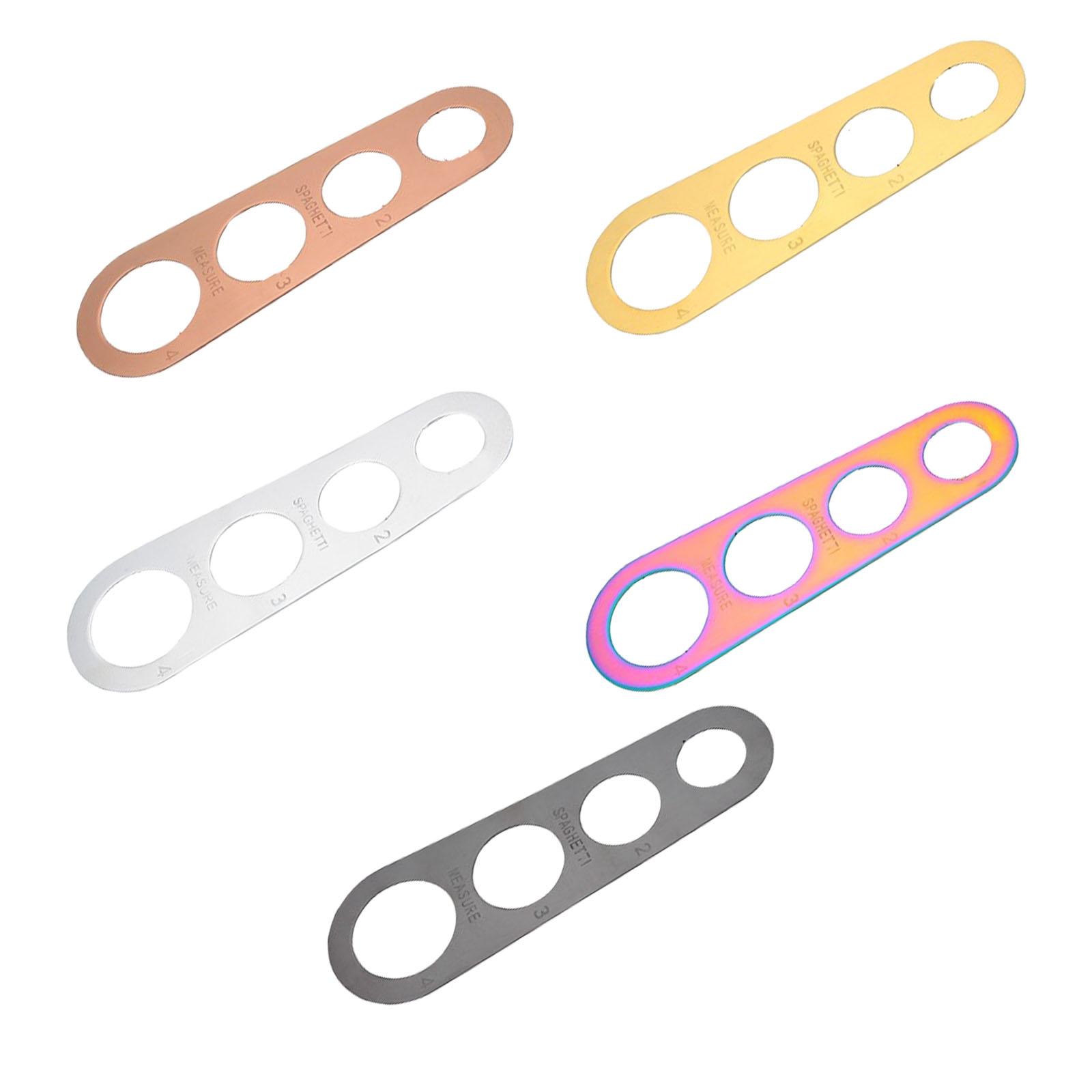 Pasta Measuring Tool - Pengukur Spaghetti Baja Tahan Karat, Alat