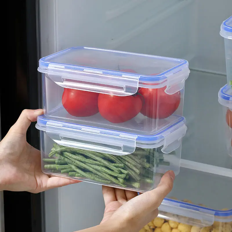 Kitchen Gadgets Storage - Kotak Penyimpanan Kulkas Dapur Berbentuk Persegi