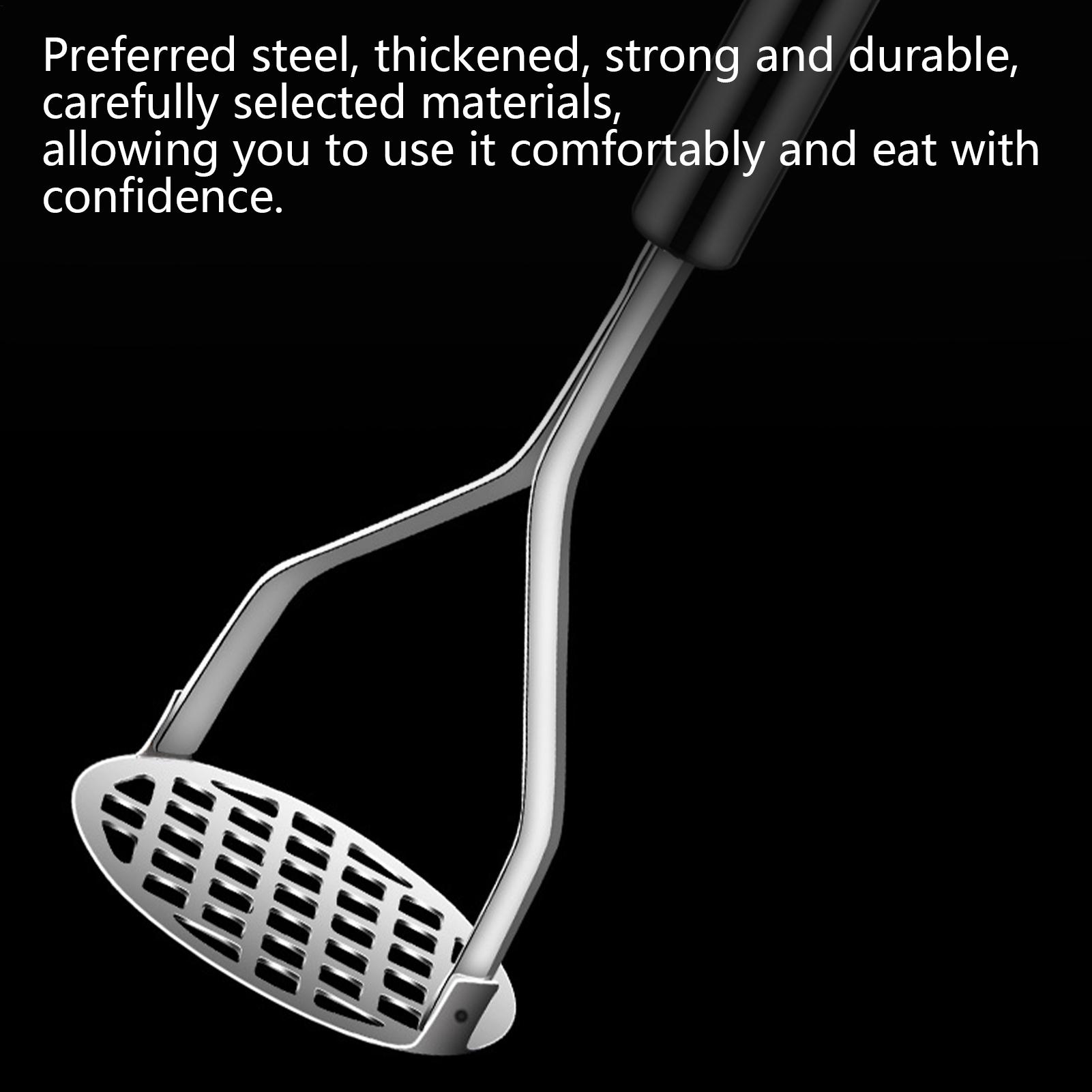 Kitchen Gadgets Men - Penghancur Kentang Manual Stainless Steel, Penghancur