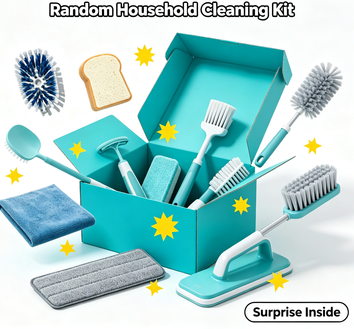 Kitchen Gadgets For The Blind - Kotak Misteri Perlengkapan Pembersih Dapur Rumah