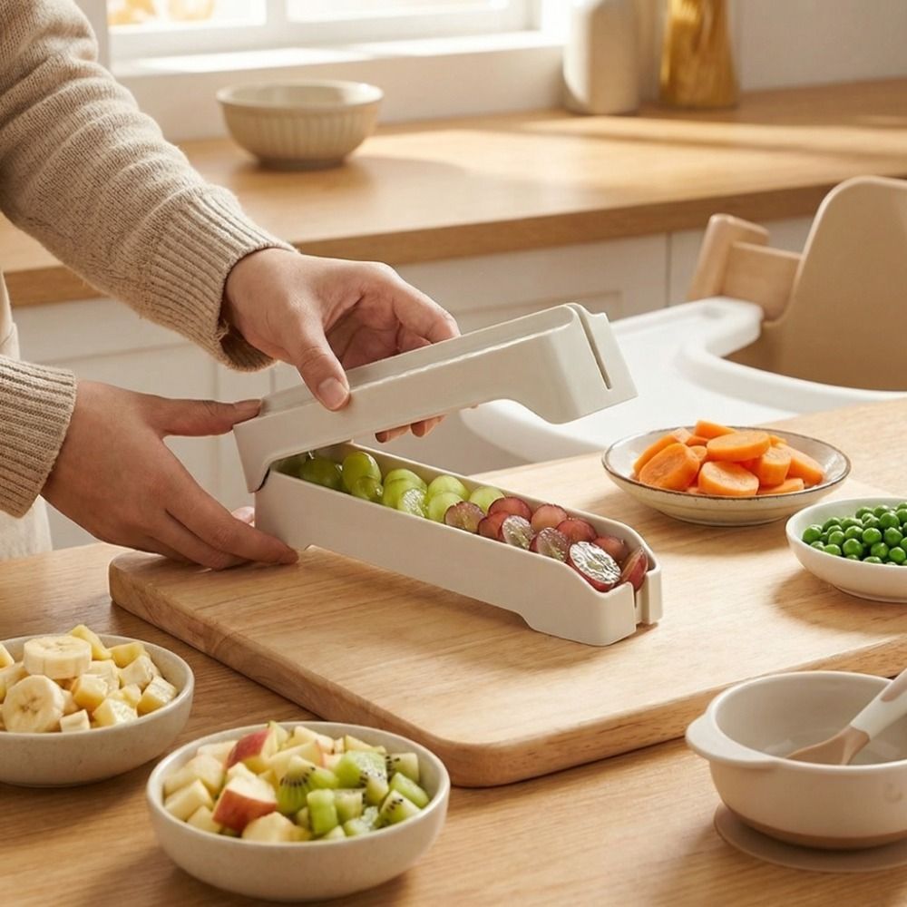 Kitchen Gadgets Guide - Alat Pemotong Tomat Manual Anti Lengket,