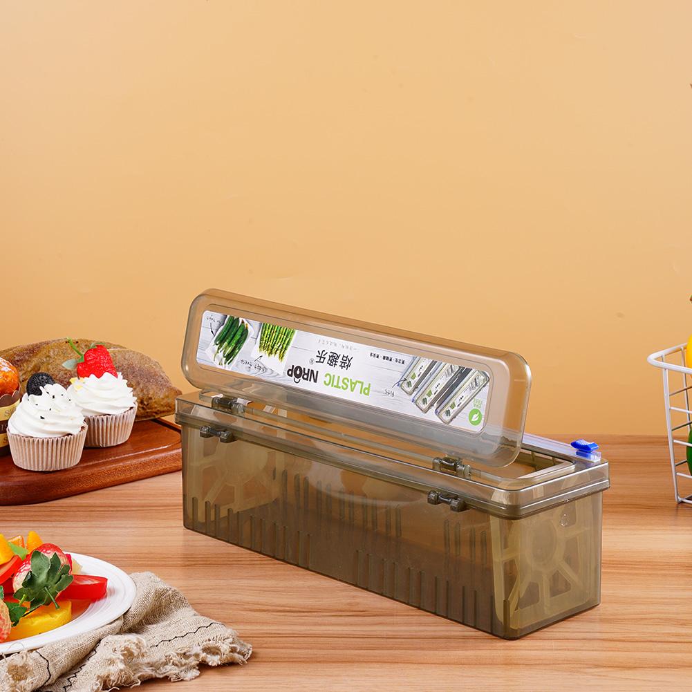 Kitchen Gadget Amazon - Dispenser Pembungkus Plastik Pemotong Film Cling