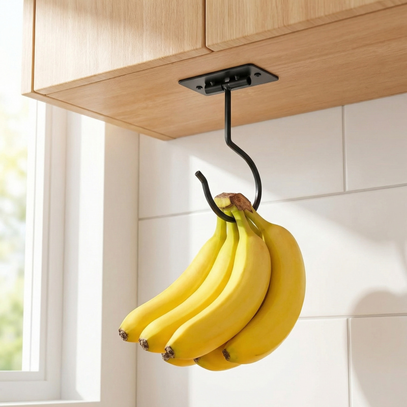Kitchen Gadgets Storage - Rak Penyimpanan Lipat Perekat Dinding Model