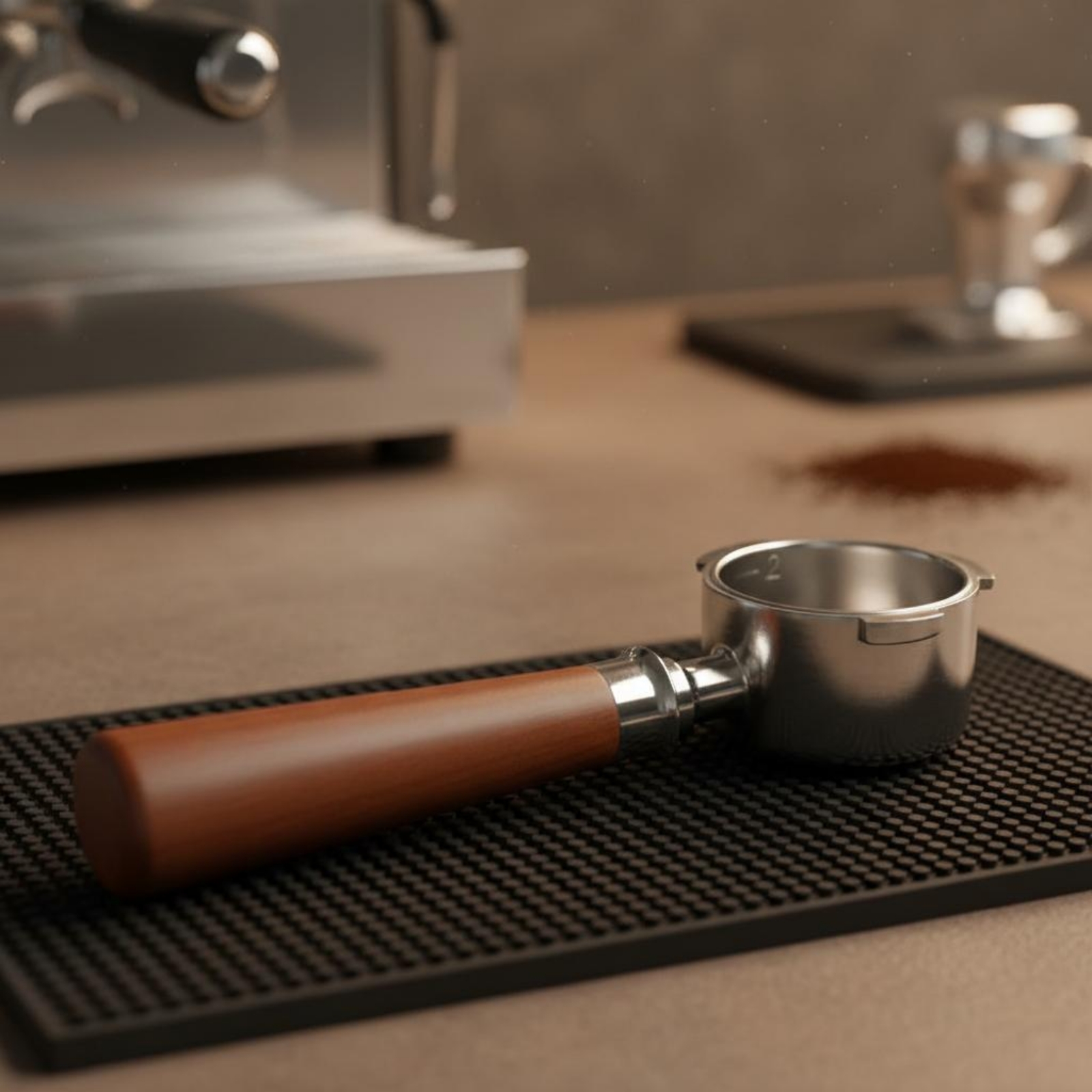Stainless Steel Strainer - Portafilter Tanpa Dasar 54mm Baja Tahan