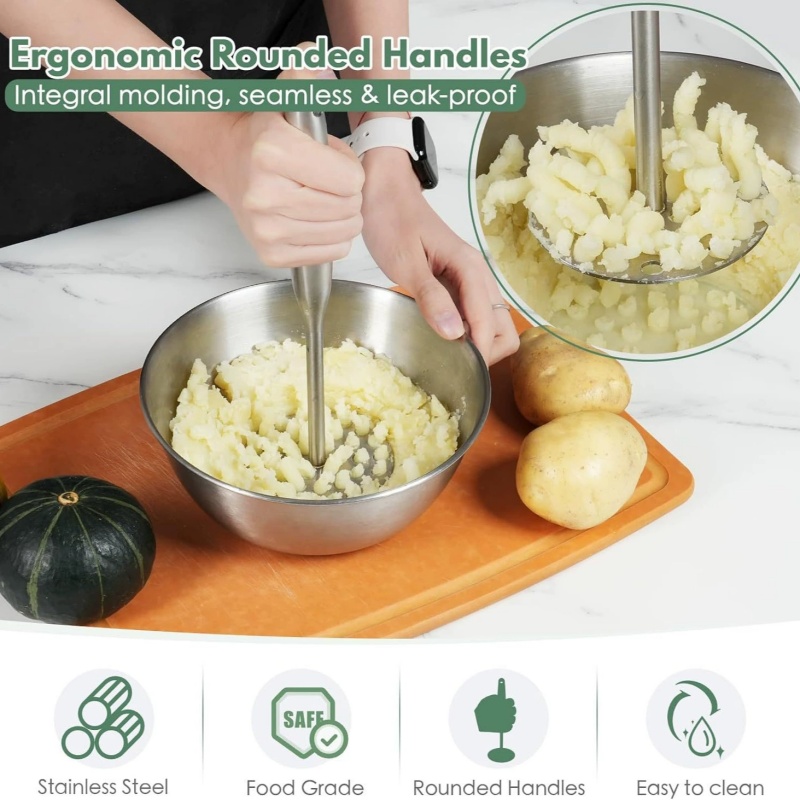 Alat Penghancur Kentang untuk  - Potato Masher Ricer ulasan dan harga