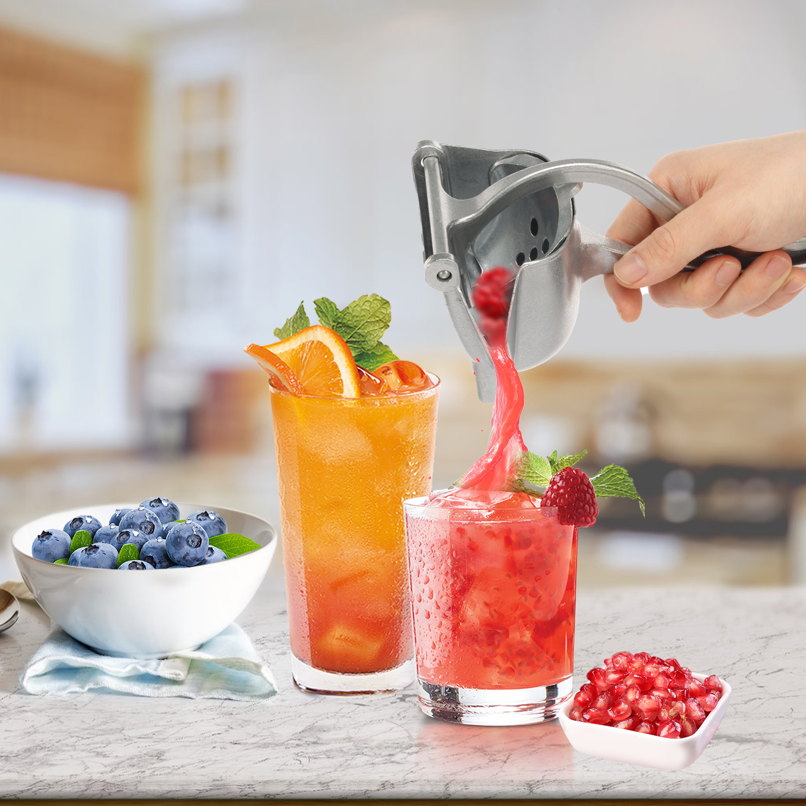 4/2 Buah Pemeras Lemon Manual  - Citrus Lemon Squeezer ulasan dan harga