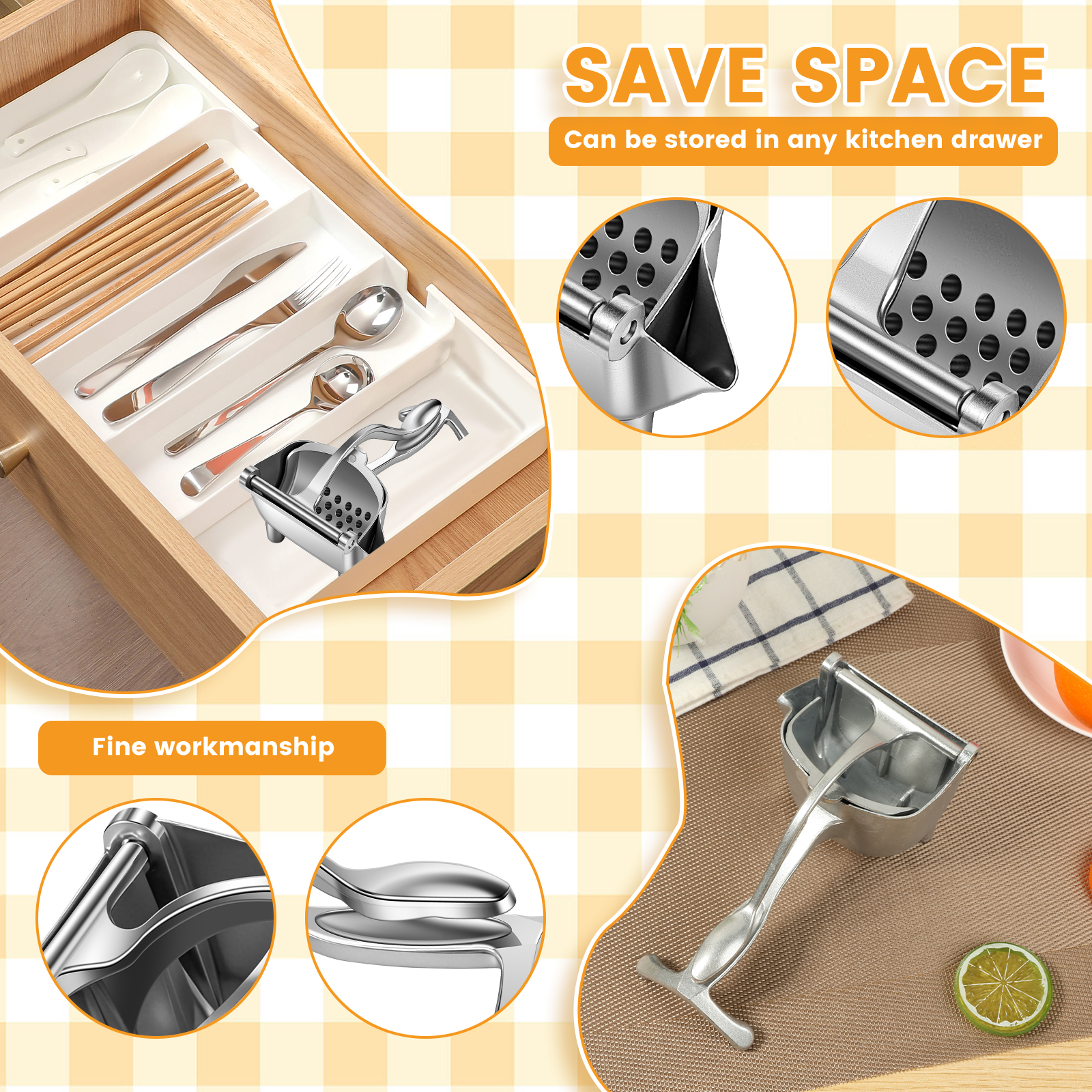 4/2 Buah Pemeras Lemon Manual  - Citrus Lemon Squeezer ulasan dan harga