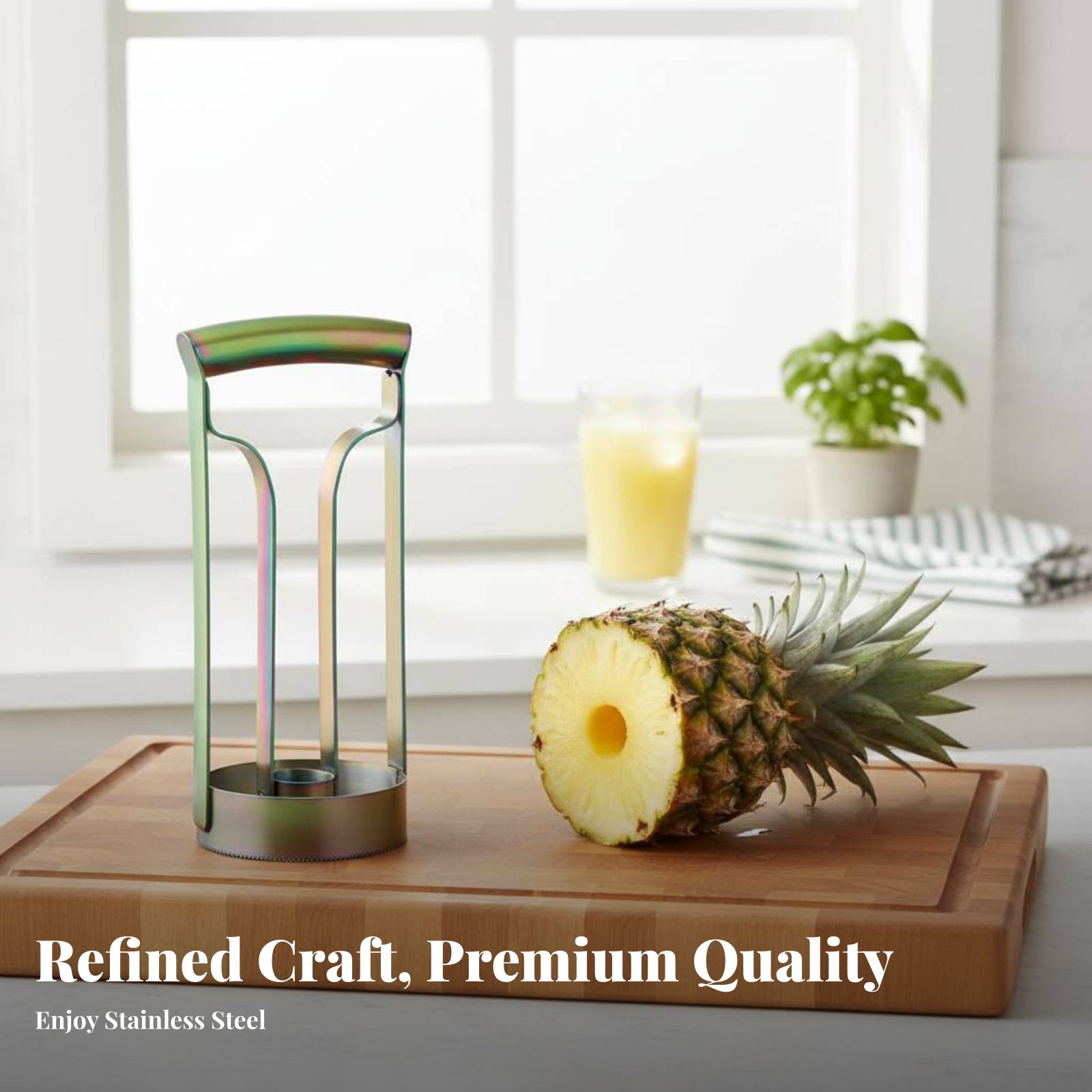 Stainless Steel Pineapple Cutt - Kitchen Gadgets And Tools ulasan dan harga