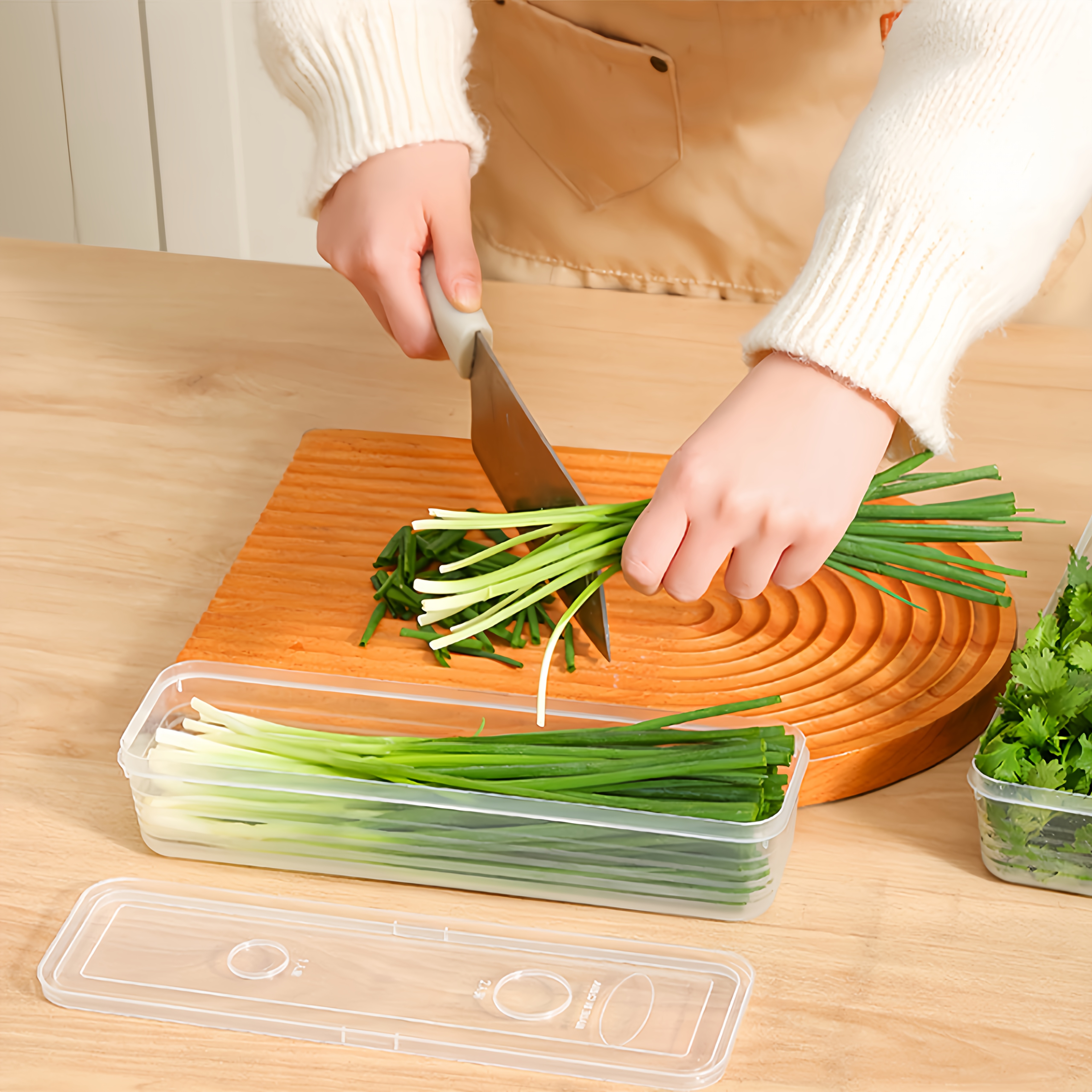 2/4/6 Buah Wadah Penyimpanan S - Kitchen Gadgets Storage ulasan dan harga
