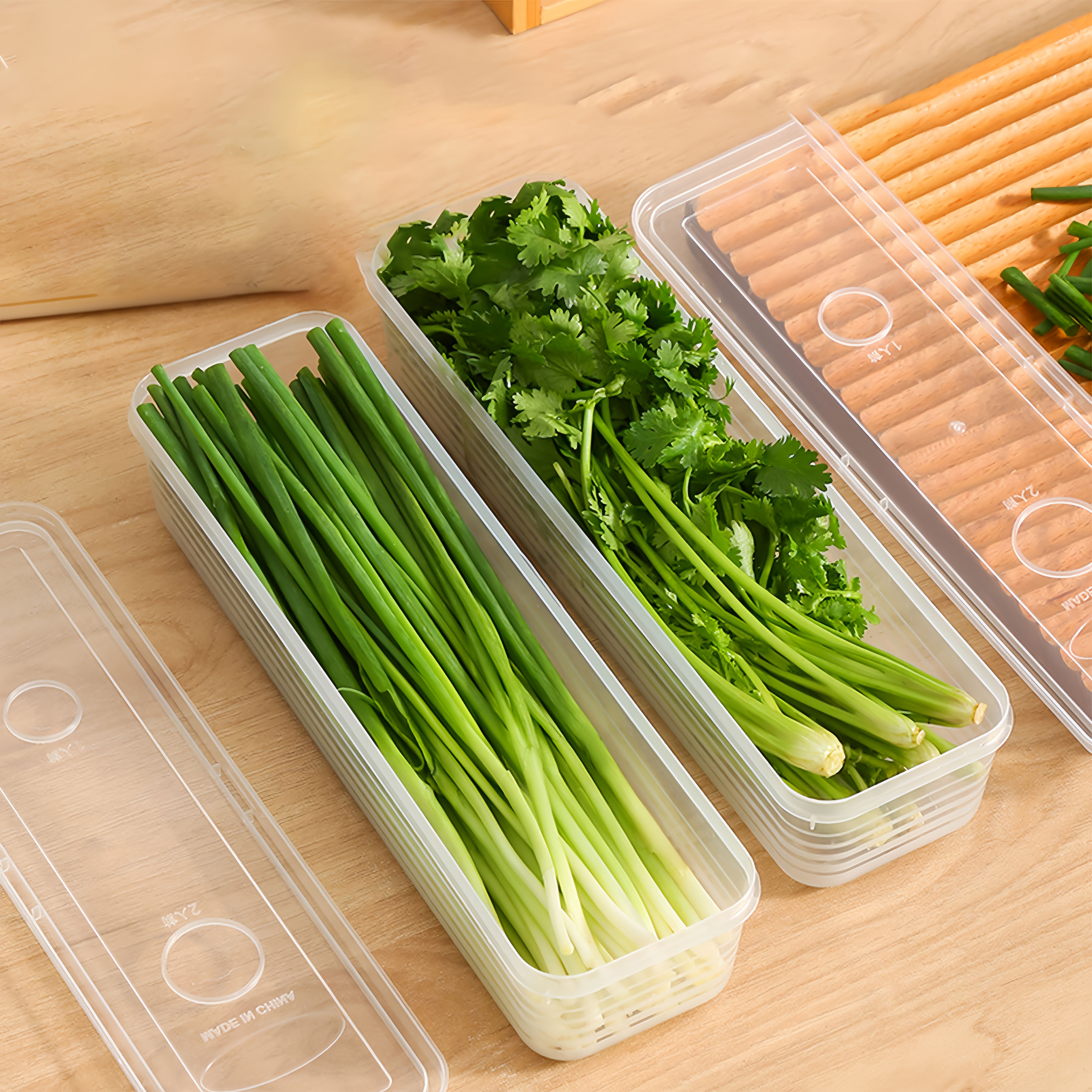 2/4/6 Buah Wadah Penyimpanan S - Kitchen Gadgets Storage ulasan dan harga