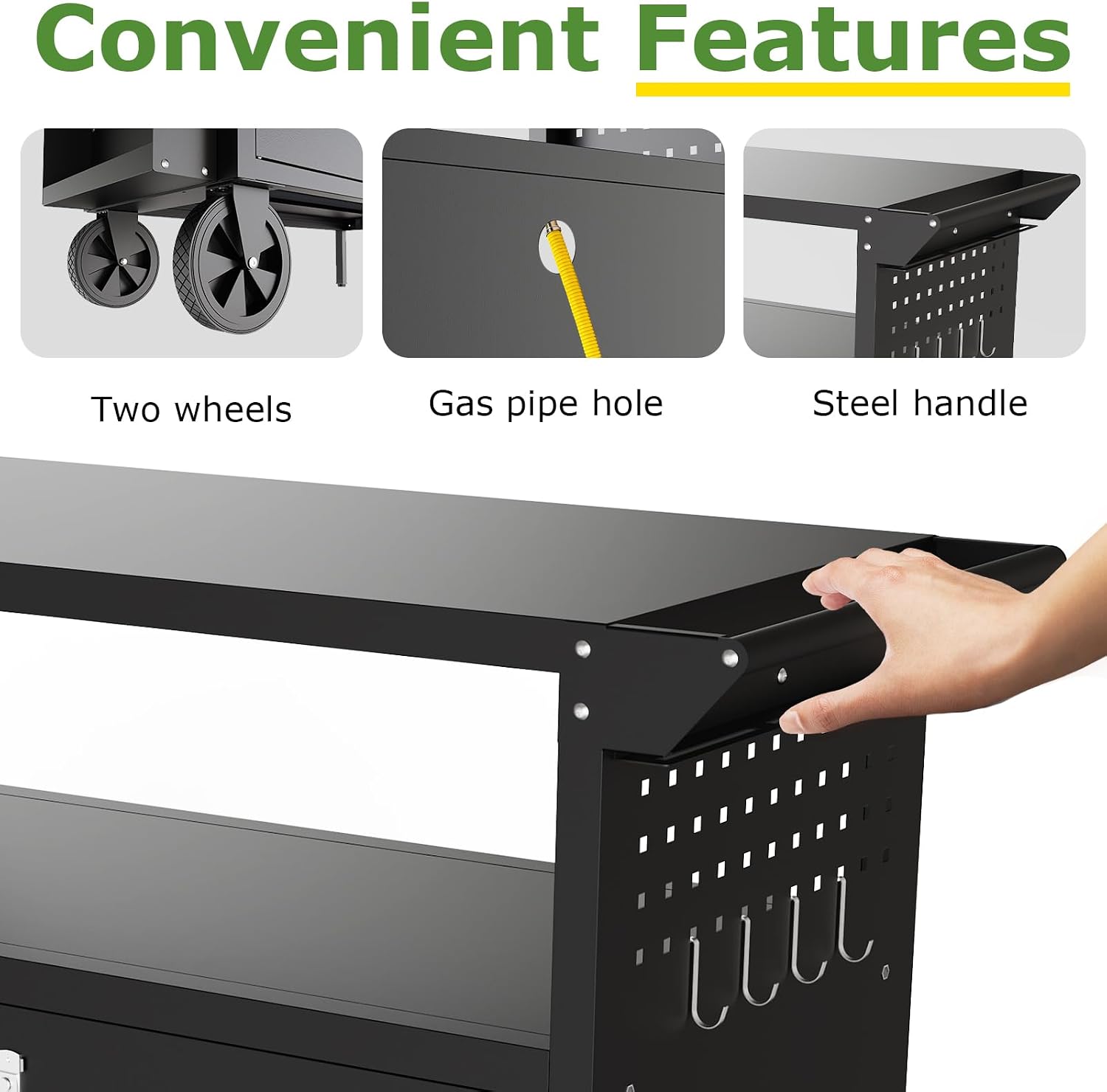Meja Panggangan Luar Ruangan d - Kitchen Gadgets Storage ulasan dan harga