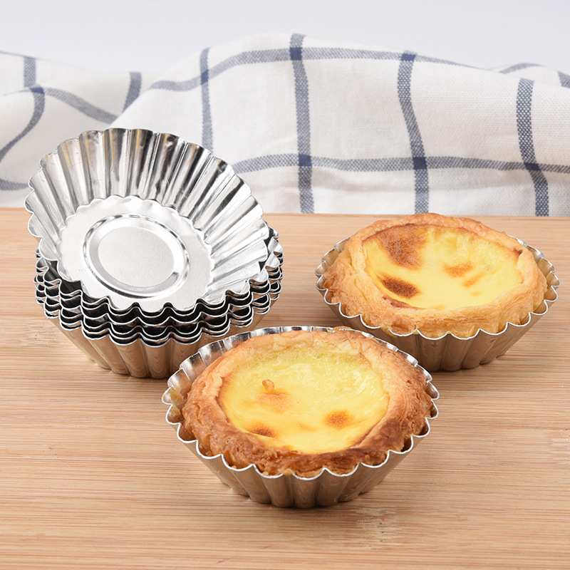 Cetakan Tart telur aluminium d - Kitchen Gadgets Worth Buying ulasan dan harga