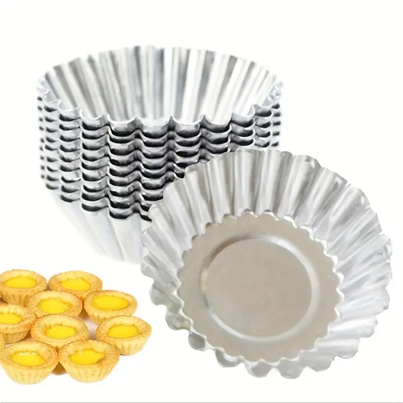 Cetakan Tart telur aluminium d - Kitchen Gadgets Worth Buying ulasan dan harga