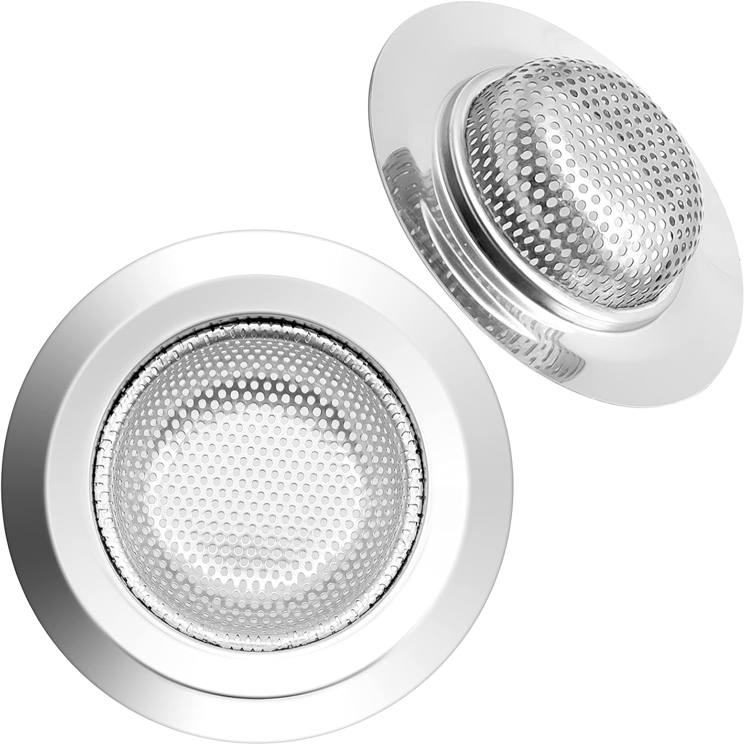 2 Buah Saringan Saluran Wastaf - Stainless Steel Strainer ulasan dan harga