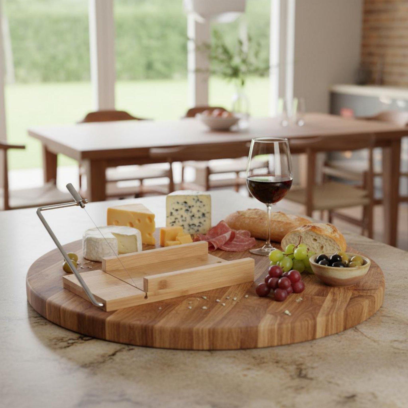 Papan Pemotong Kawat yang Taha - Bamboo Cutting Board ulasan dan harga