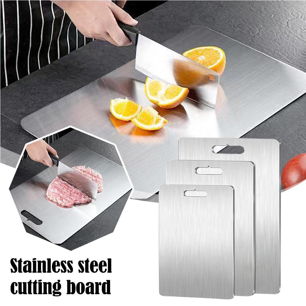 Talenan Baja Tahan Karat Tebal - Bamboo Cutting Board ulasan dan harga