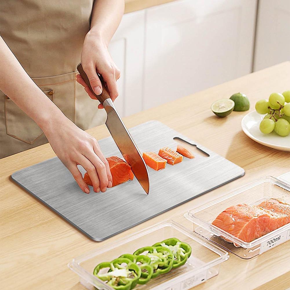 Talenan Baja Tahan Karat Tebal - Bamboo Cutting Board ulasan dan harga