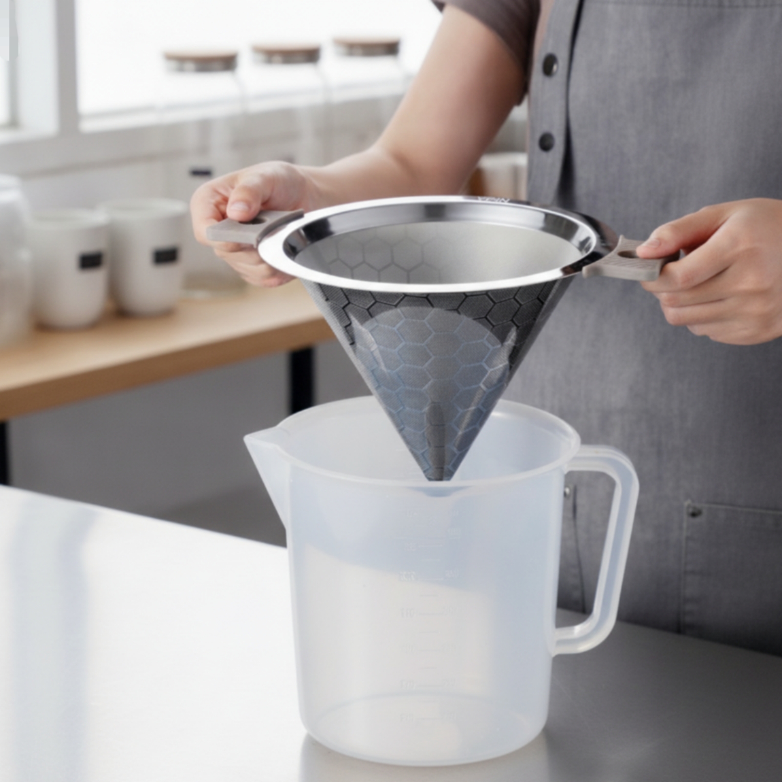 Saringan Teh Susu Dapat Diguna - Stainless Steel Strainer ulasan dan harga