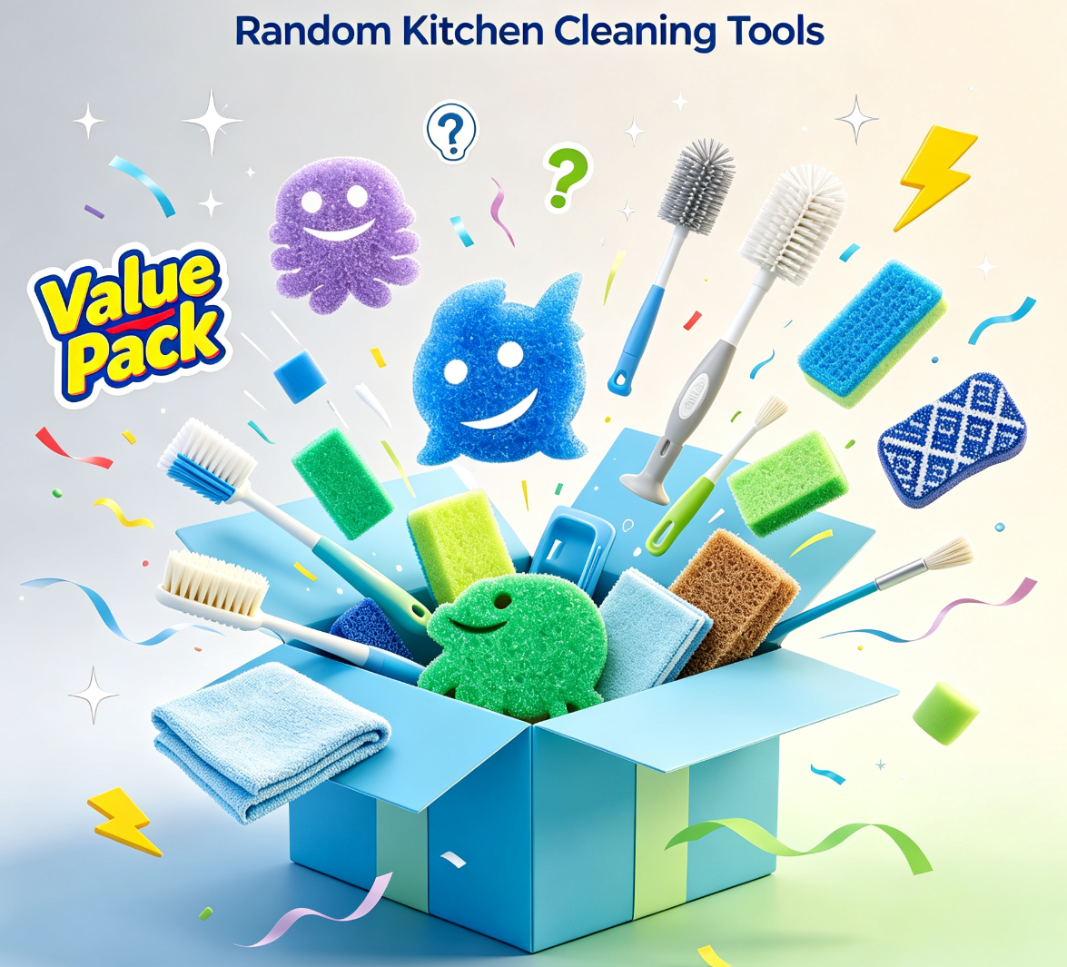 Kotak Misteri Perlengkapan Pem - Kitchen Gadgets For The Blind ulasan dan harga