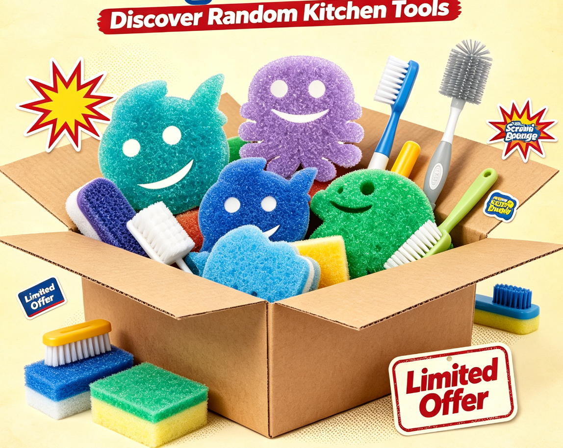 Kotak Misteri Perlengkapan Pem - Kitchen Gadgets For The Blind ulasan dan harga