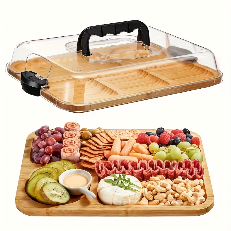 Talenan Bambu dengan Tutup, Pe - Bamboo Cutting Board ulasan dan harga