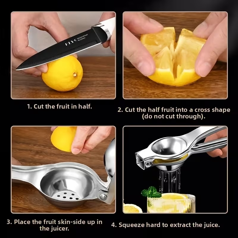 1 Buah Alat Pemeras Lemon Manu - Citrus Lemon Squeezer ulasan dan harga