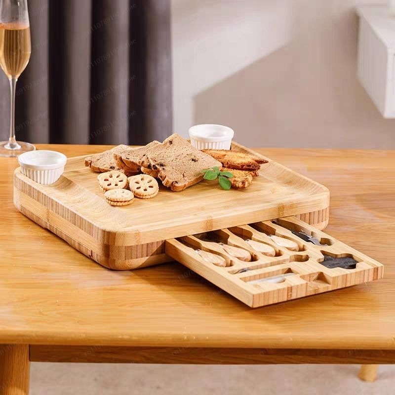 Set Papan Potong & Sajian Bamb - Bamboo Cutting Board ulasan dan harga