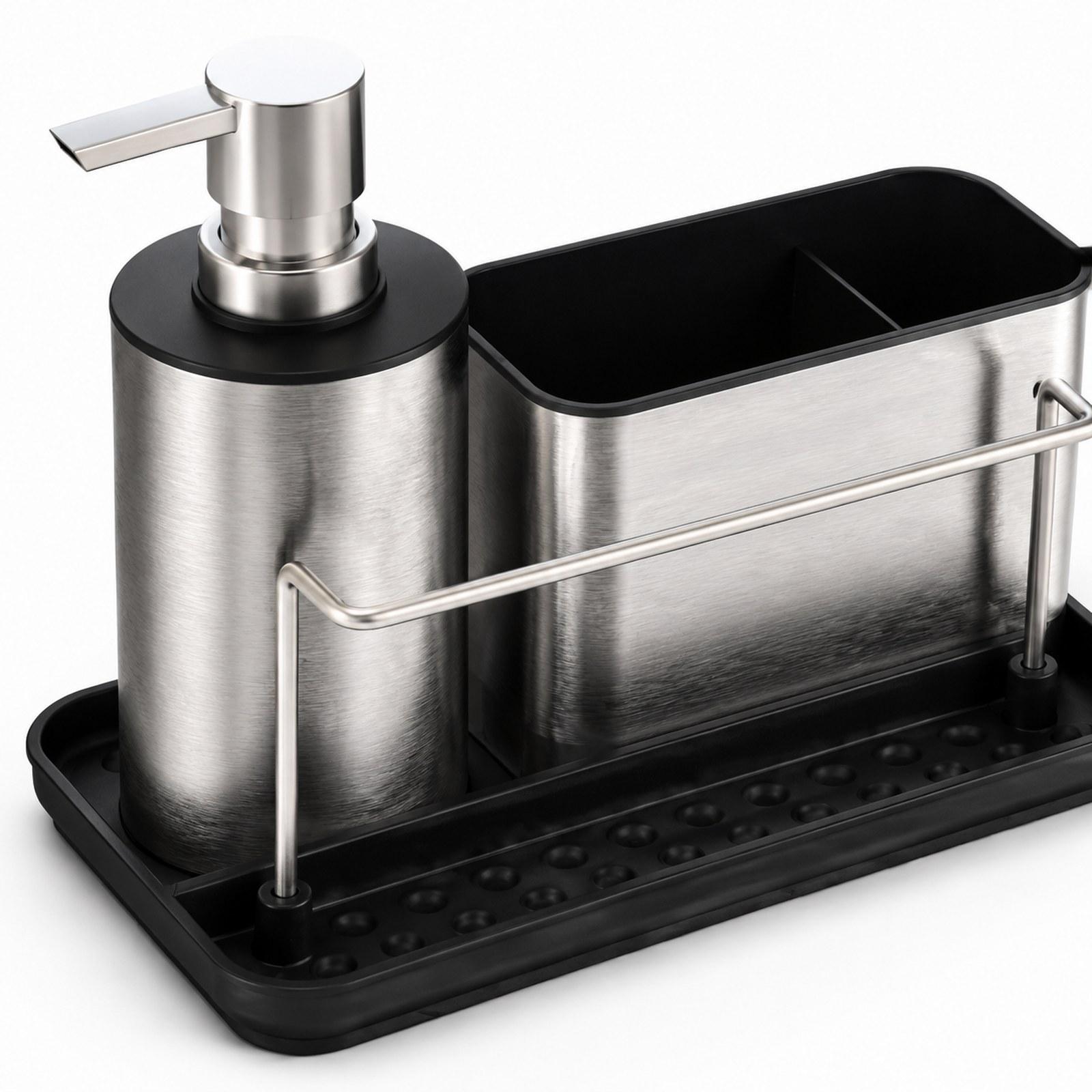 Dispenser Sabun Dapur dengan T - Kitchen Gadgets Dispenser Brush Holder ulasan dan harga