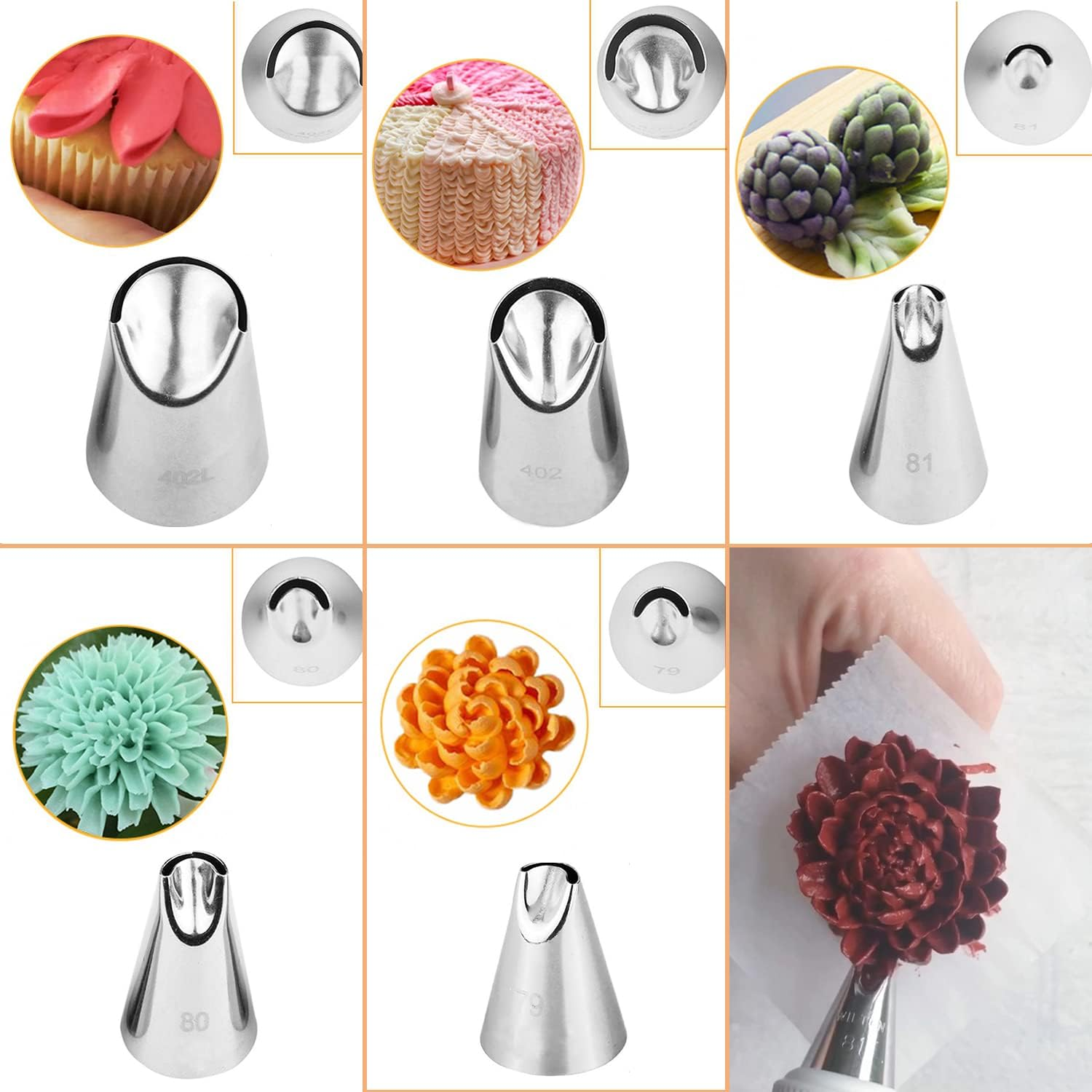 5 Buah Set Nozel Pipa Baja Tah - Kitchen Gadgets Worth Buying ulasan dan harga