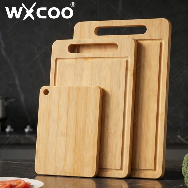 WXCOO Papan Pemotong Bambu Dua - Bamboo Cutting Board ulasan dan harga