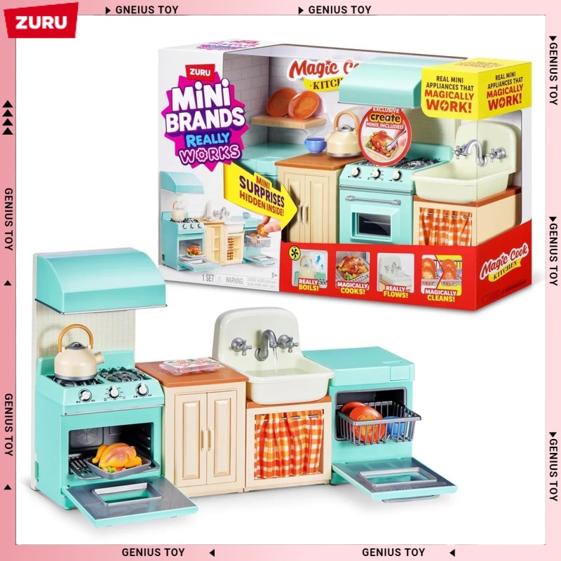 Zuru Mini Brands Magic Cook Ki - Kitchen Gadgets For Kids ulasan dan harga