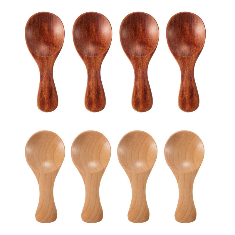 4 Buah Sendok Kayu Mini Sendok - Kitchen Gadgets For Kids ulasan dan harga