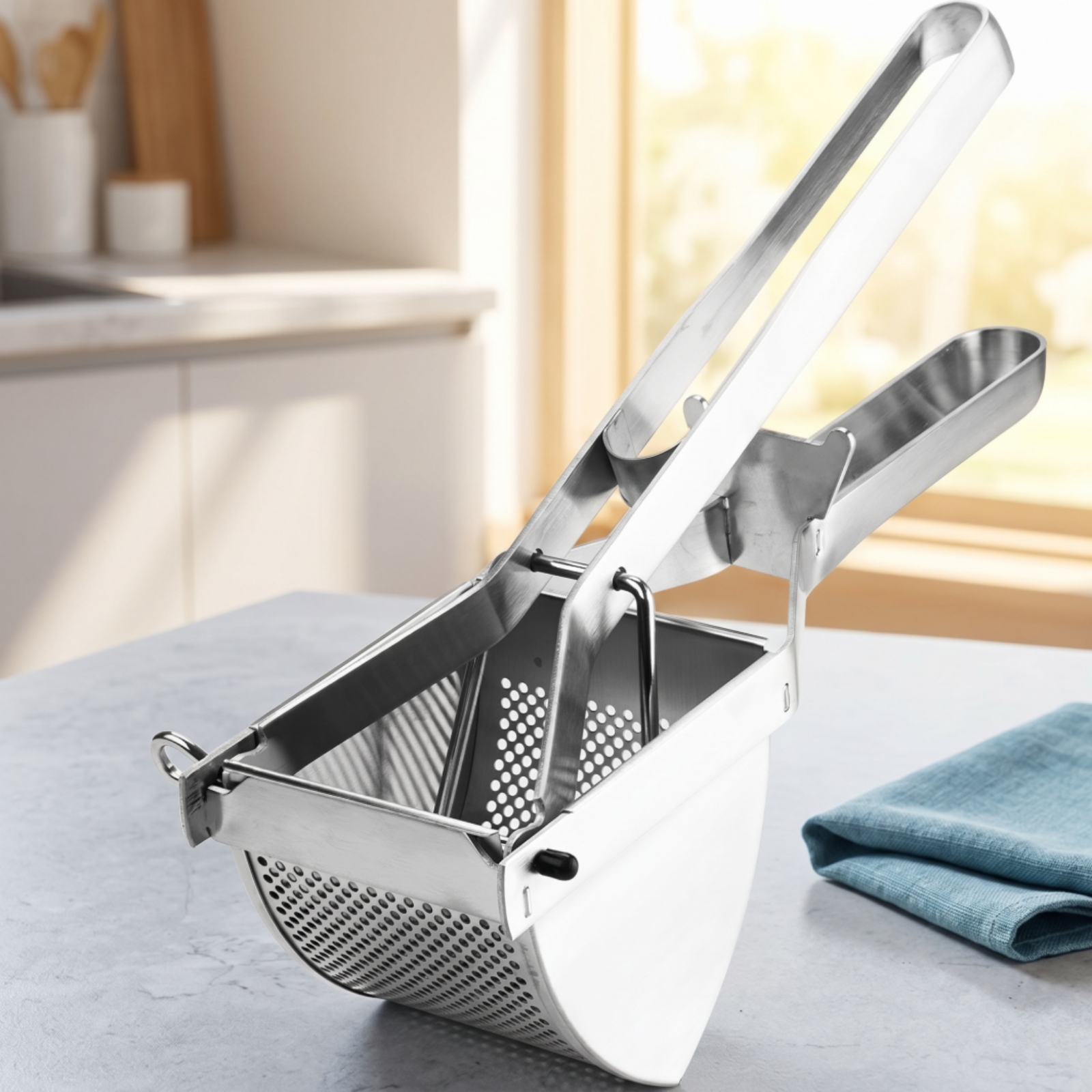 Alat Penghancur Kentang Stainl - Potato Masher Ricer ulasan dan harga
