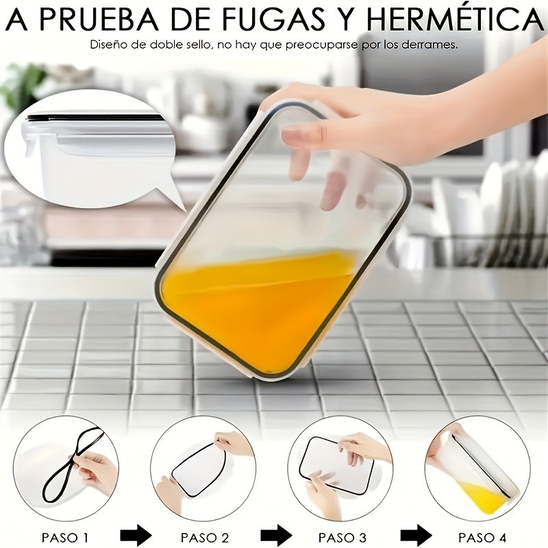 Set 8 Buah Termasuk 4 Wadah da - Kitchen Gadgets Storage ulasan dan harga
