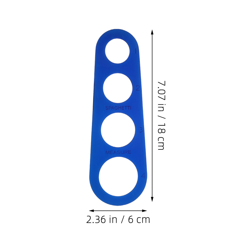 2Pcs Penggaris Pengukur Spaghe - Pasta Measuring Tool ulasan dan harga