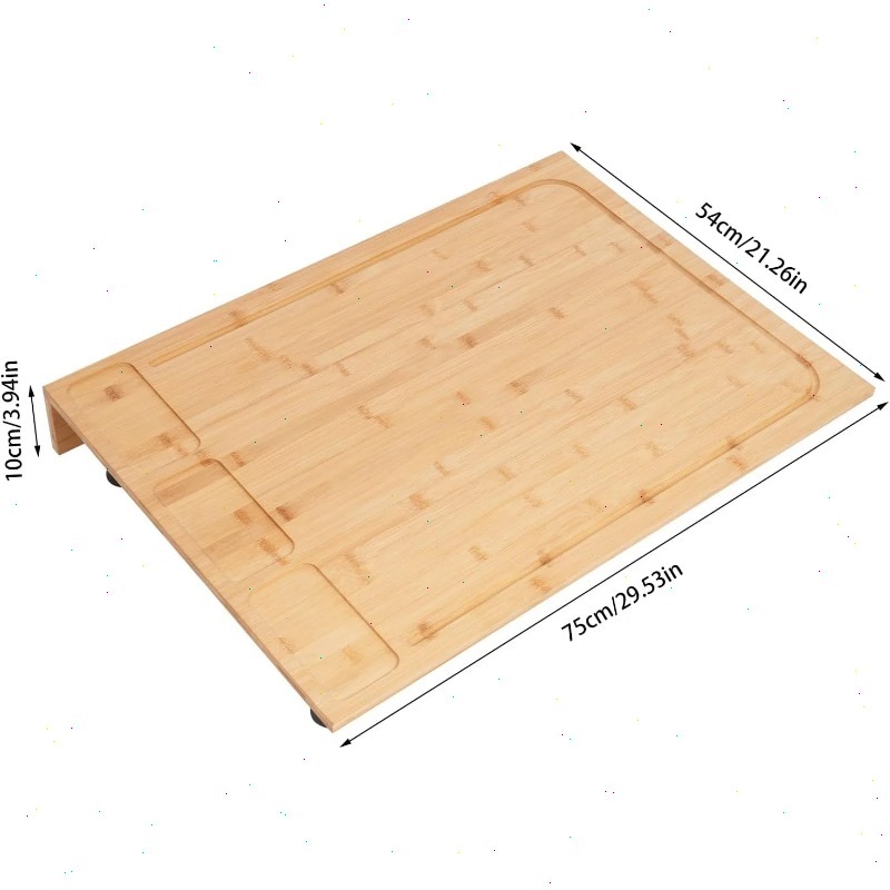 Penutup Kompor Bambu Besar den - Bamboo Cutting Board ulasan dan harga