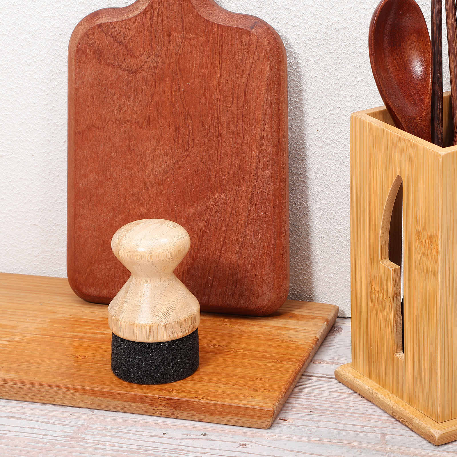Alat Pemulas Minyak Talenan, K - Bamboo Cutting Board ulasan dan harga